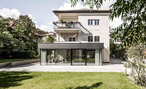 Projekt: Wohnhaus Meran - Tip Top Fenster & Systeme - Türen und Fenster aus Südtirol