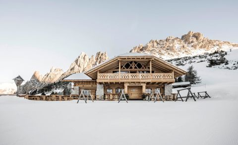 Projekt: Panoramahütte Wolkenstein - Tip Top Fenster & Systeme - Türen, Verglasungen und Fenster aus Südtirol
