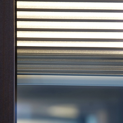 Ombreggiatura per finestre: veneziane nella vetrocamera