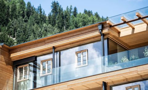 Projekt: Hotel Sonnwies Lüsen - Tip Top Fenster & Systeme - Verglasungen und Fenster im Glas aus Südtirol